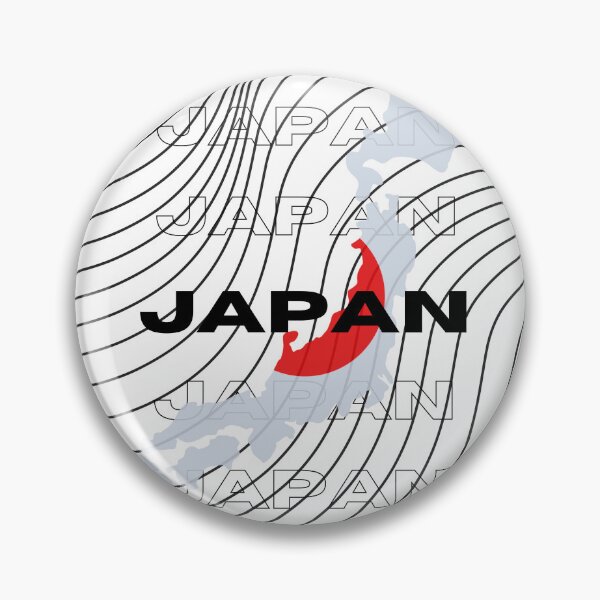 Item preview, Flag Map of Japan designed and sold by nyblydd.