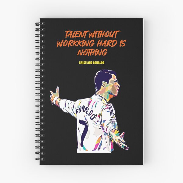 Item preview, Cristiano Ronaldo Motivational Quote designed and sold by Brian Connor.