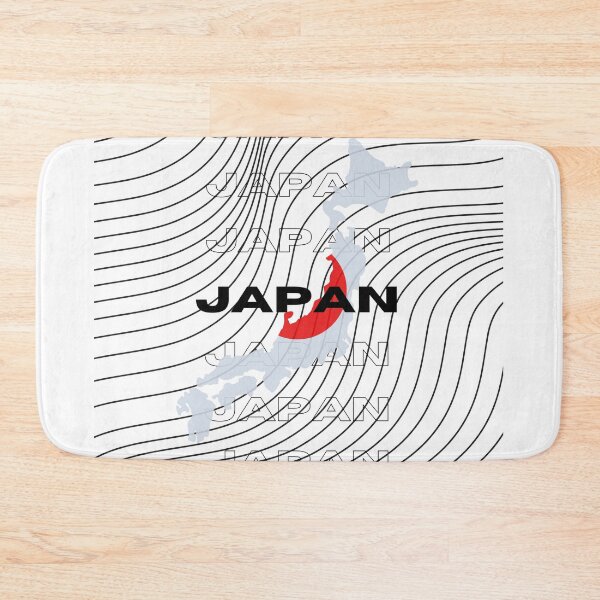 Item preview, Flag Map of Japan designed and sold by nyblydd.