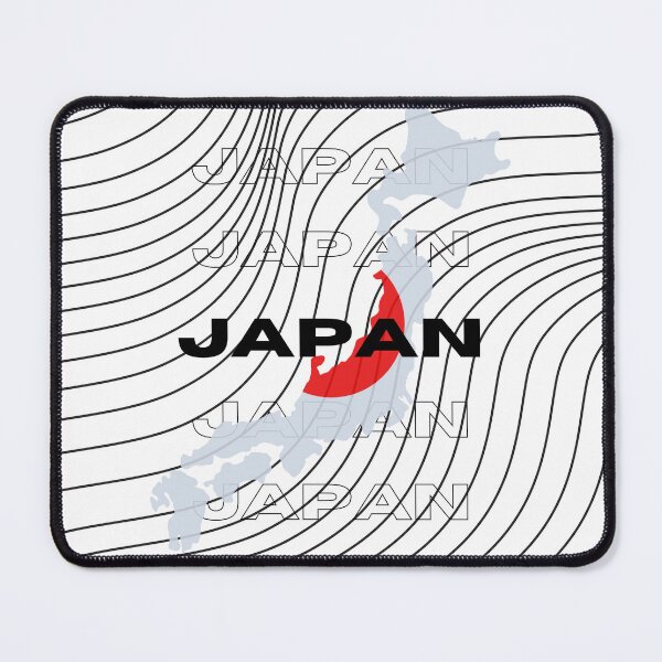Item preview, Flag Map of Japan designed and sold by nyblydd.