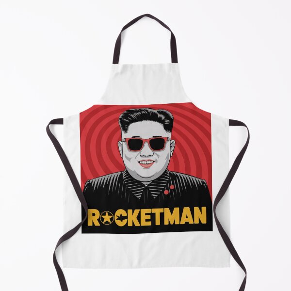 Item preview, Rocketman, Rocket, North Korea, supreme leader, funnyfits70, Humor, Funny, retro, vintage, funny quotes, animal humor, designed and sold by FunnyFits70.