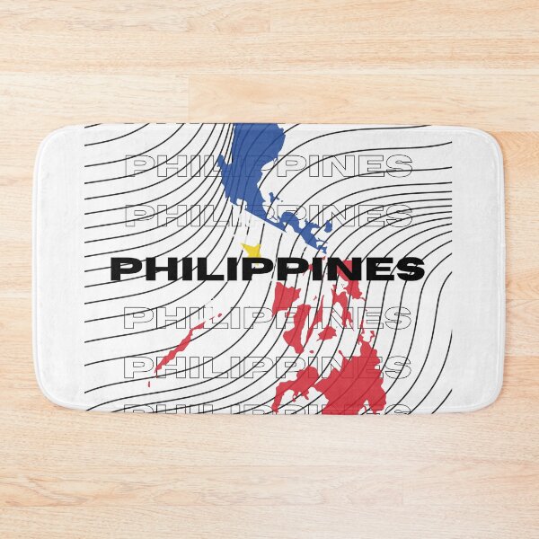 Item preview, Flag Map of Philippines designed and sold by nyblydd.