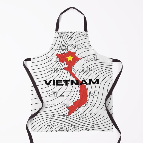 Item preview, Flag Map of Vietnam designed and sold by nyblydd.
