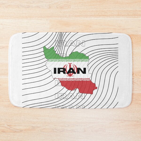 Item preview, Flag Map of Iran designed and sold by nyblydd.