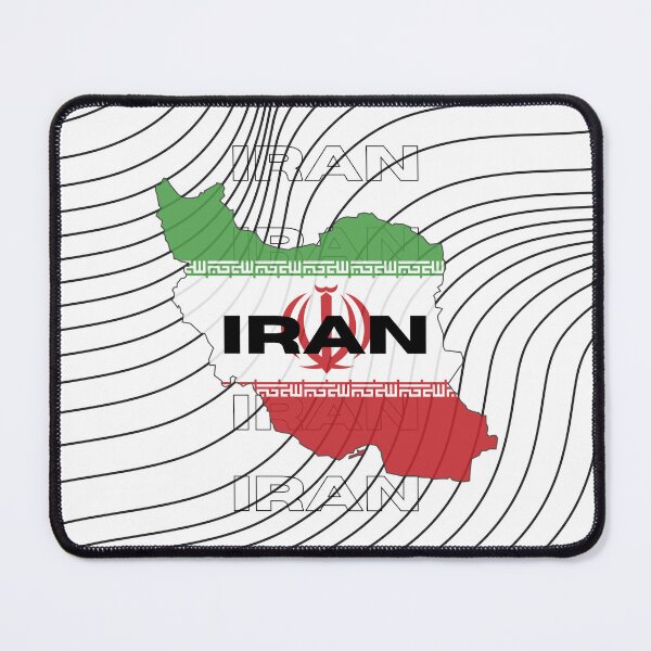 Item preview, Flag Map of Iran designed and sold by nyblydd.