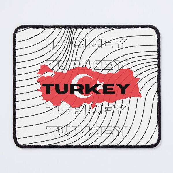 Item preview, Flag Map of Turkey designed and sold by nyblydd.