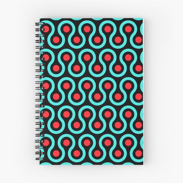 Item preview, Geometric Pattern: Looped Circles: Alina designed and sold by Red Wolf.