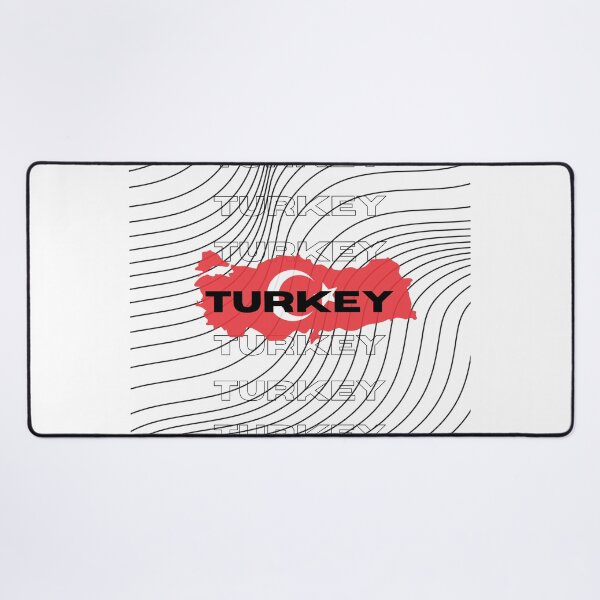 Item preview, Flag Map of Turkey designed and sold by nyblydd.