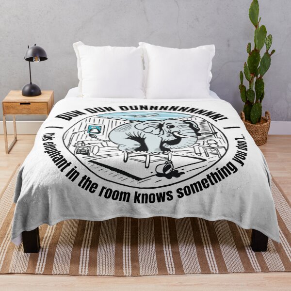Item preview, DUN DUN DUNNNNNNNN | THE ELEPHANT IN THE ROOM KNOWS designed and sold by axelle1410.