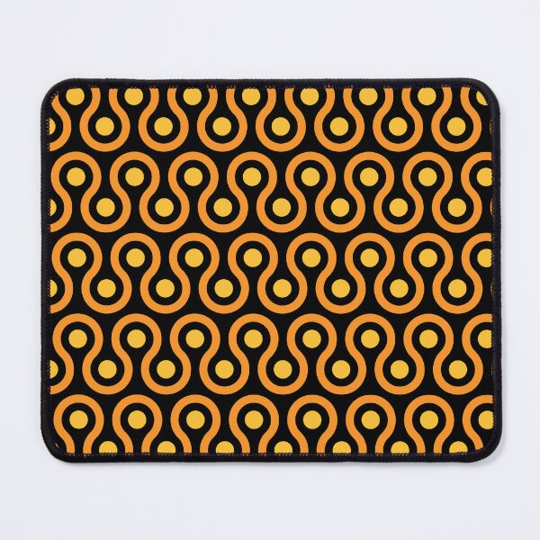 Item preview, Geometric Pattern: Looped Circles: Citrus designed and sold by Red Wolf.