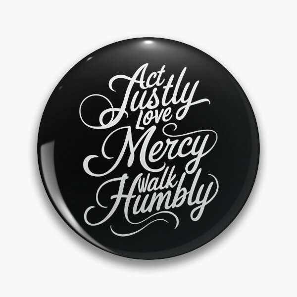 Item preview, Act Justly, Love Mercy, Walk Humbly - A perfect gift for believers, Christians, pastors, and anyone who lives by faith, justice, and humility. designed and sold by ZyziowskyArt.