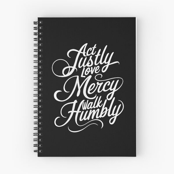 Item preview, Act Justly, Love Mercy, Walk Humbly - A perfect gift for believers, Christians, pastors, and anyone who lives by faith, justice, and humility. designed and sold by ZyziowskyArt.