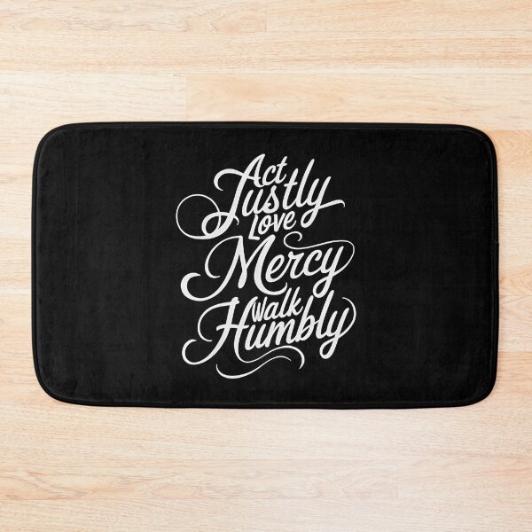 Item preview, Act Justly, Love Mercy, Walk Humbly - A perfect gift for believers, Christians, pastors, and anyone who lives by faith, justice, and humility. designed and sold by ZyziowskyArt.