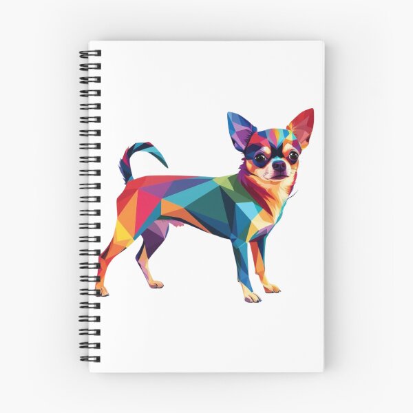 Item preview, Colorful Chihuahua in Geometric Style | Modern Art designed and sold by StormArte.