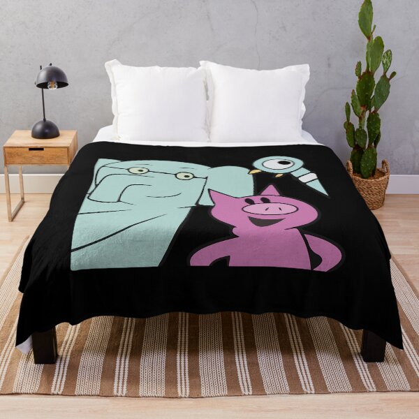 Item preview, The Best Of Photo Elephant And Piggie With Pigeon Retro Fan Art Design designed and sold by EdgarCollier.