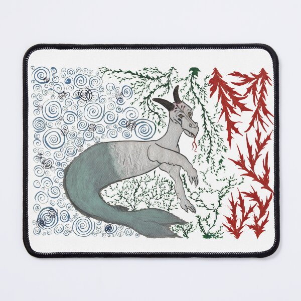 Item preview, medieval bestiary designed and sold by Kalhanne.