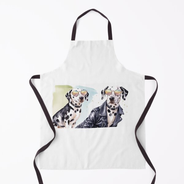 Item preview, Stylish Dalmatian Couple | Art Illustration designed and sold by StormArte.