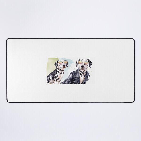 Item preview, Stylish Dalmatian Couple | Art Illustration designed and sold by StormArte.
