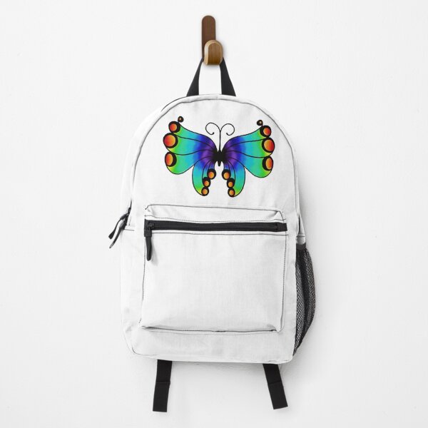 Item preview, rainbow butterfly designed and sold by Kalhanne.
