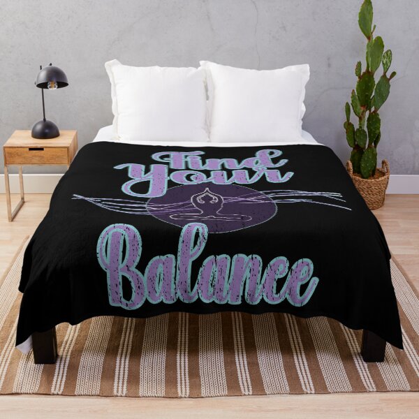 Item preview, FIND YOUR BALANCE yoga spirituality meditation design designed and sold by Jt41.