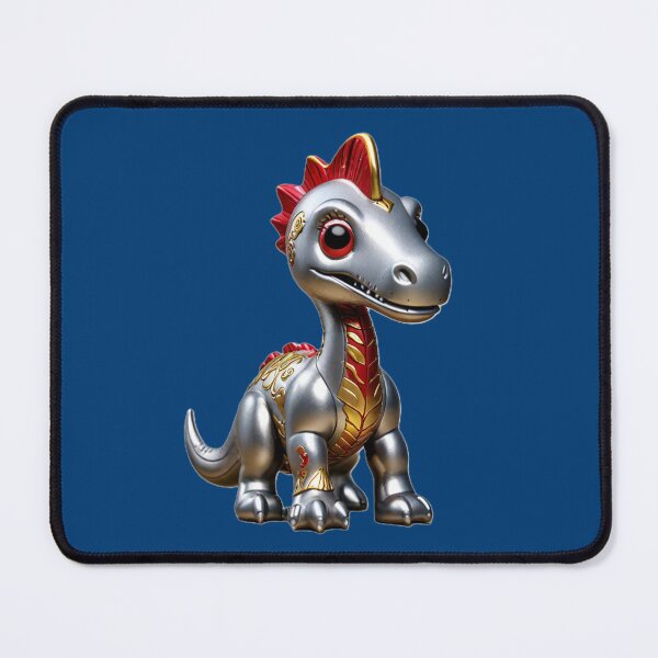 Item preview, Metallic dinosaur designed and sold by MaBakerArt.