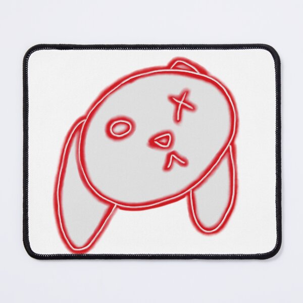 Item preview, red neon bunny head designed and sold by Kalhanne.