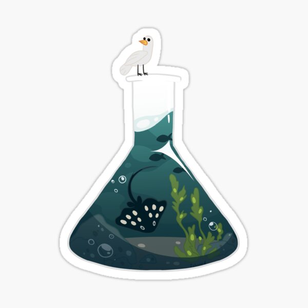 Sea Flask Sticker