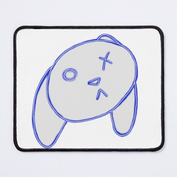 Item preview, blue neon bunny head designed and sold by Kalhanne.