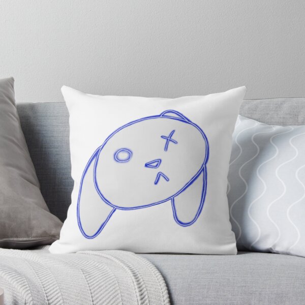 Item preview, blue neon bunny head designed and sold by Kalhanne.