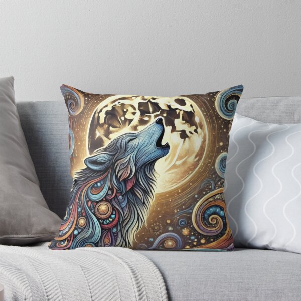 Item preview, Cosmic Wolf Calling Home Again designed and sold by alw951.