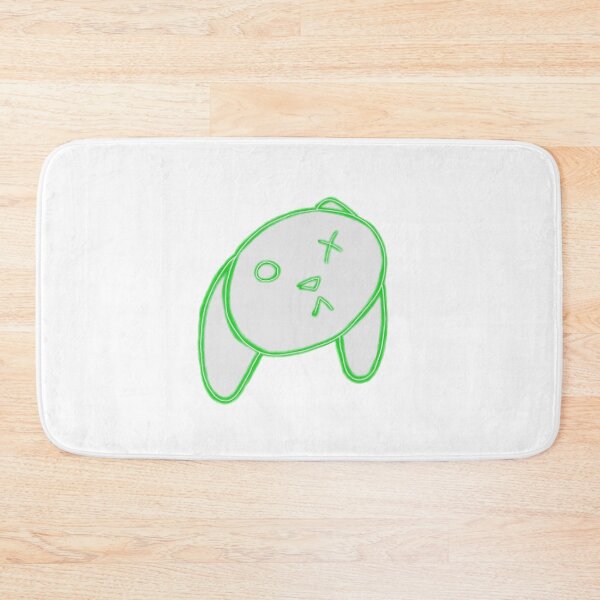 Item preview, green neon bunny head designed and sold by Kalhanne.