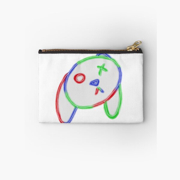 Item preview, tri color neon rabbit head designed and sold by Kalhanne.