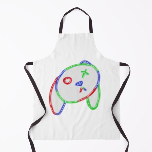 Item preview, tri color neon rabbit head designed and sold by Kalhanne.