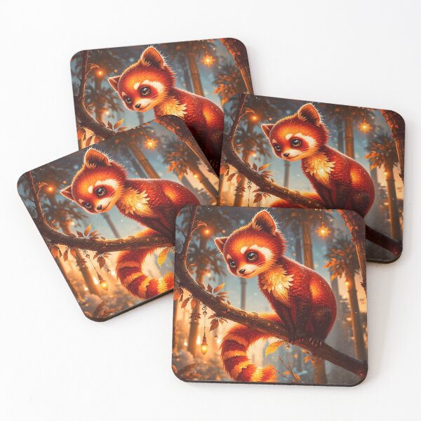 Item preview, Red Panda: Heart of the Forest designed and sold by AnmitsuArt.