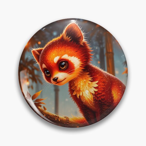 Item preview, Red Panda: Heart of the Forest designed and sold by AnmitsuArt.