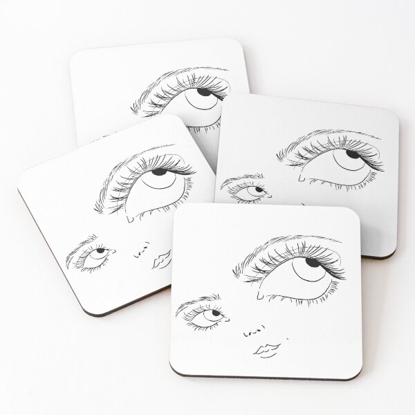 Item preview, big eyes monochrome designed and sold by Kalhanne.