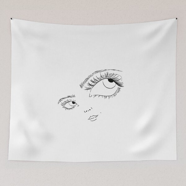 Item preview, big eyes monochrome designed and sold by Kalhanne.