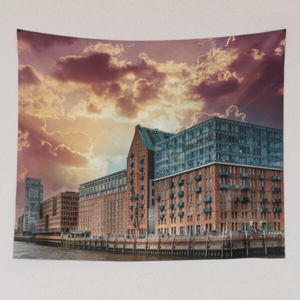 Item preview, Speicherstadt Hamburg, Skyline designed and sold by Mauswohn.