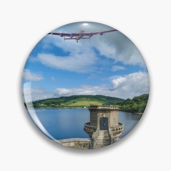 Item preview, Ladybower Reservoir Lancaster Bomber designed and sold by Alisonchambers2.