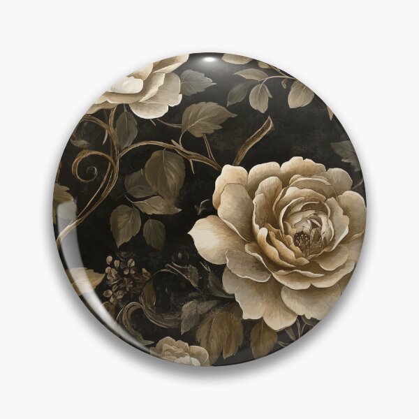 Item preview, Dark Academia Floral Pattern Celeste designed and sold by Lichtisign.