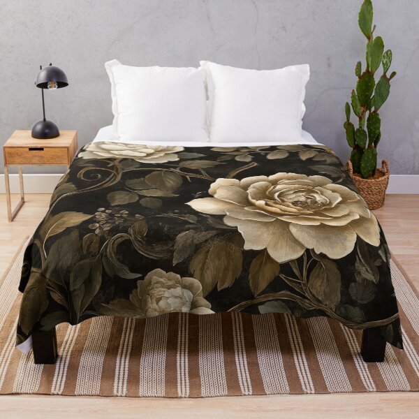 Item preview, Dark Academia Floral Pattern Celeste designed and sold by Lichtisign.