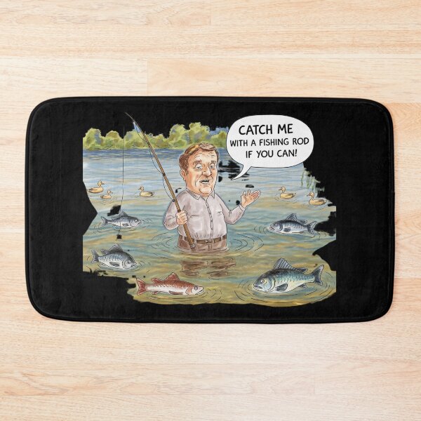 Item preview, Catch Me With A Fishing Rod If You Can! designed and sold by mirciashop.
