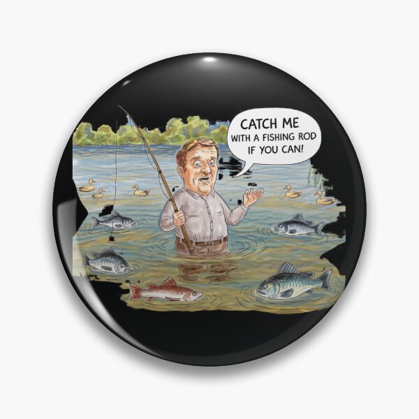 Item preview, Catch Me With A Fishing Rod If You Can! designed and sold by mirciashop.