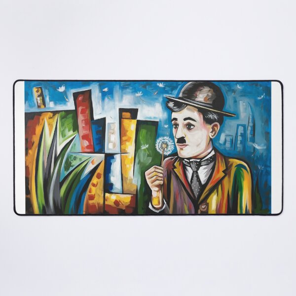 Item preview, Charlie Chaplin painting designed and sold by mvojnovic1992.
