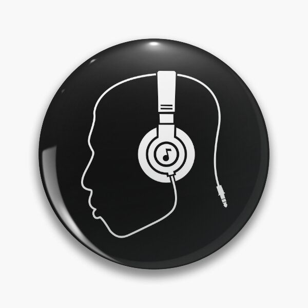 Item preview, Headphone Art designed and sold by OnlineSpace.