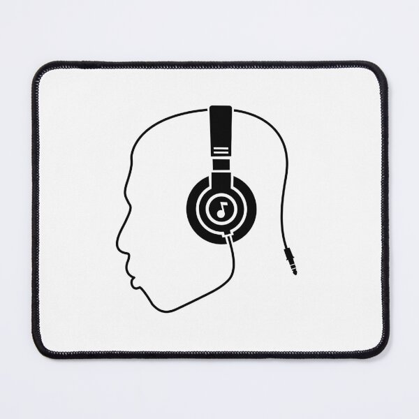 Item preview, Headphone Art designed and sold by OnlineSpace.