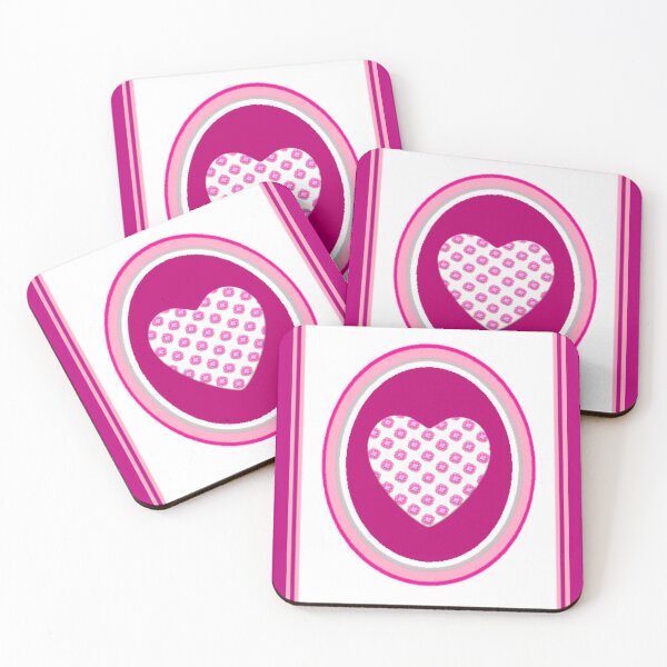 Item preview, Hearts and Flowers in Pink designed and sold by kel72.