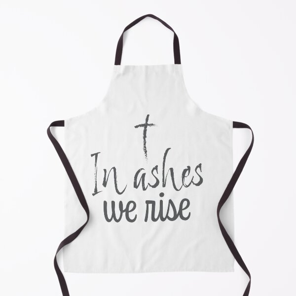 Item preview, In Ashes We Rise – Christian Lent Season Typography designed and sold by CrossCrafted.