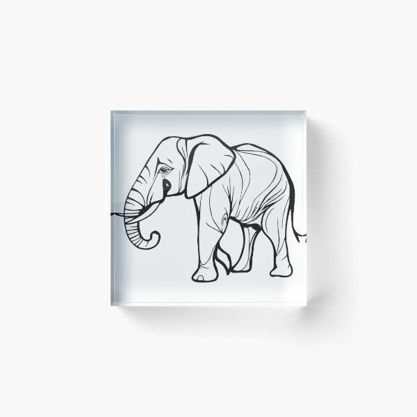 Item preview, Abstract Elephant designed and sold by Getup-clothing.