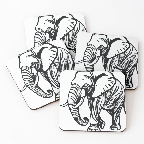 Item preview, Abstract Elephant designed and sold by Getup-clothing.